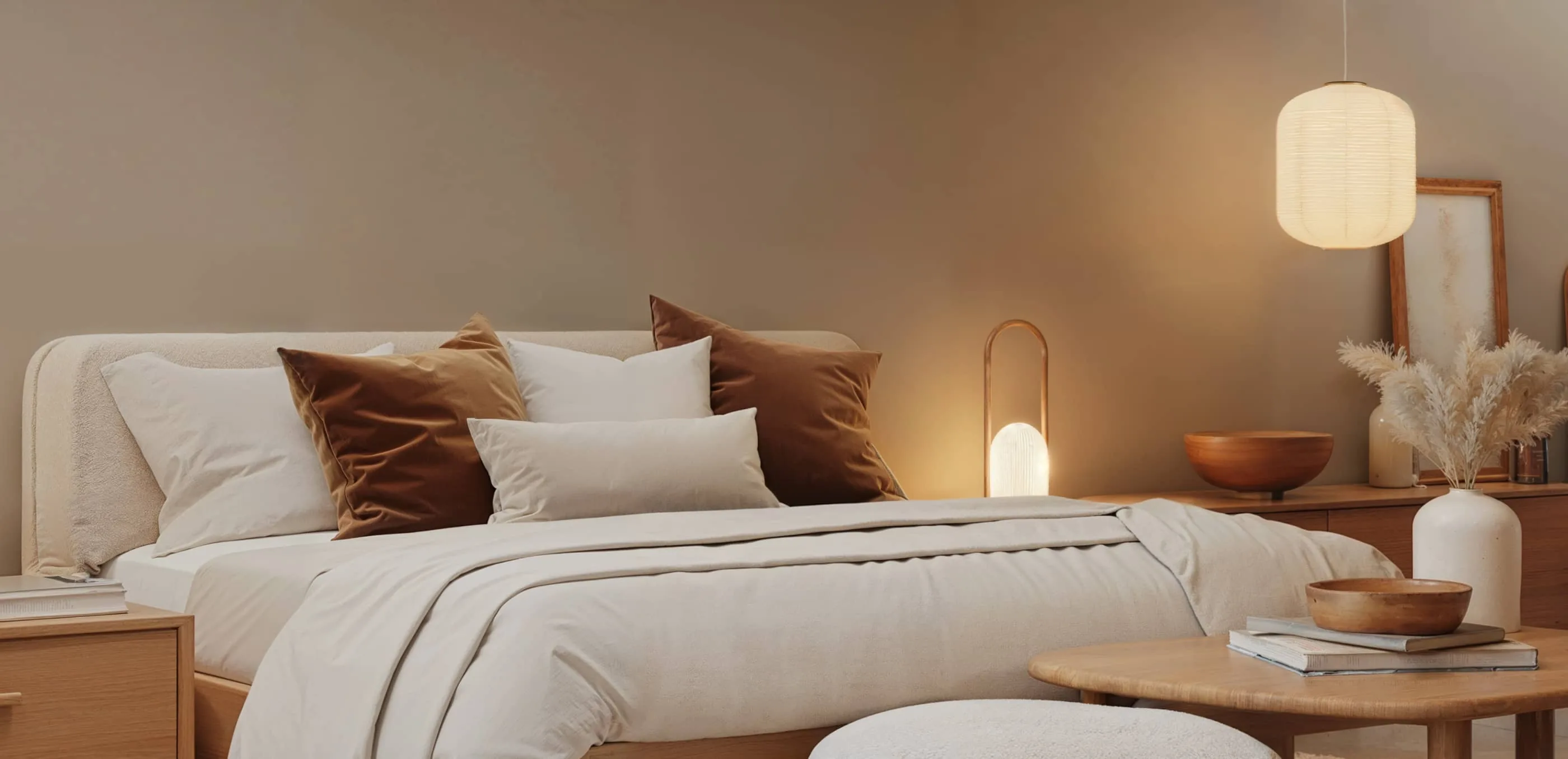 Une chambre pensée pour le repos · Design Home Geneva